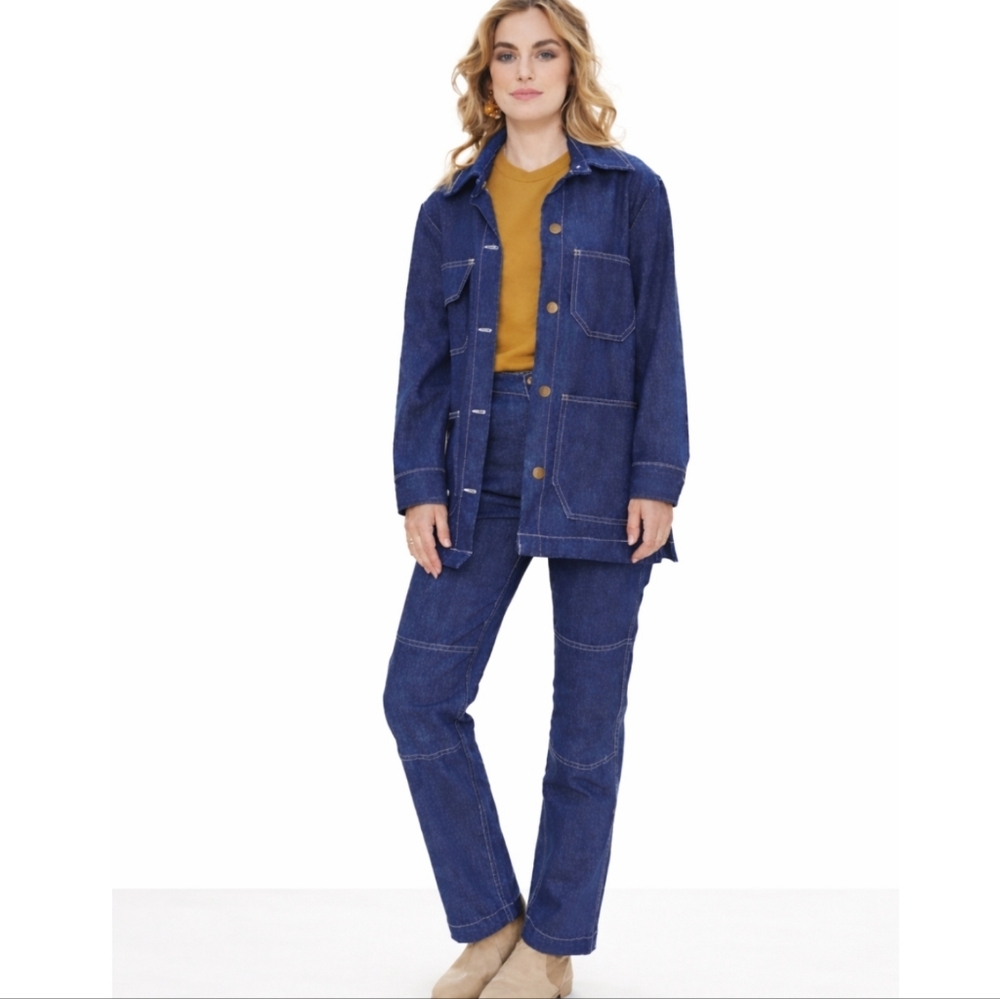 LYKKE WULLF REDWOOD CHORE JACKET COAT BARN COAT